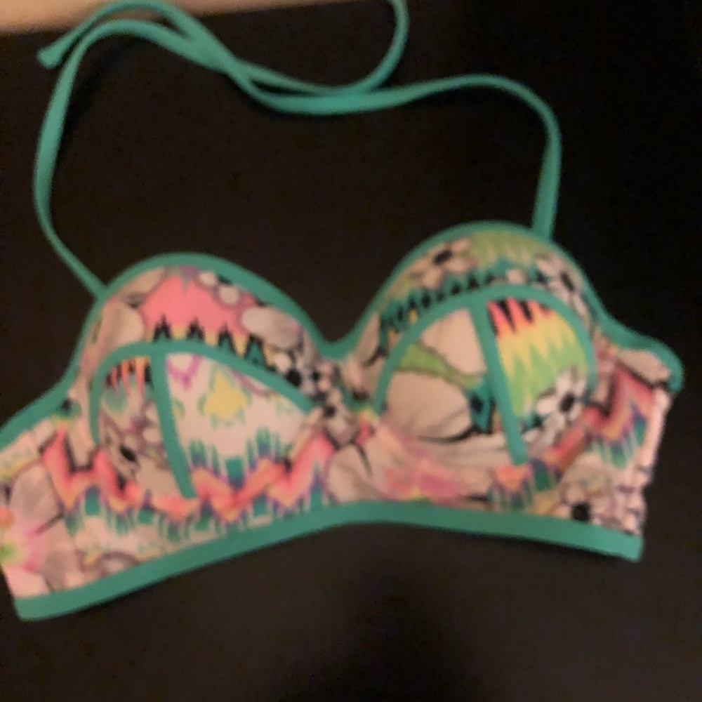 Swimsuit halter top .